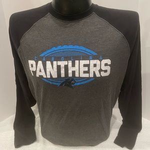 Adult Sz XL NFL Carolina Panthers long sleeve shirt.